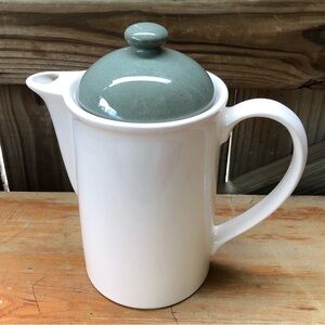 Vintage Kilncraft England 2 Tone Ceramic Stoneware 4 Cup Coffee Carafe